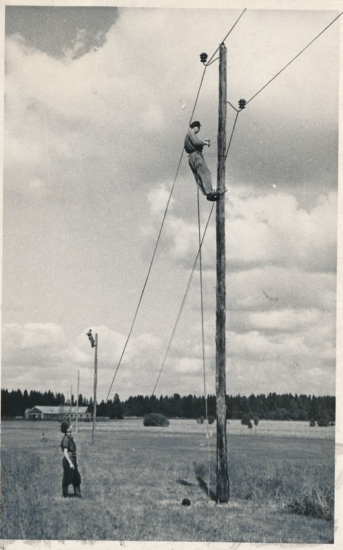 Kõrgepingeliini paigaldamine