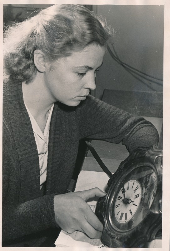 Rakvere muuseumi töötaja Odette Landberg