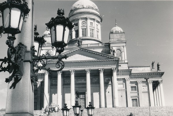 Helsingfors domkyrka på sommaren 1957.