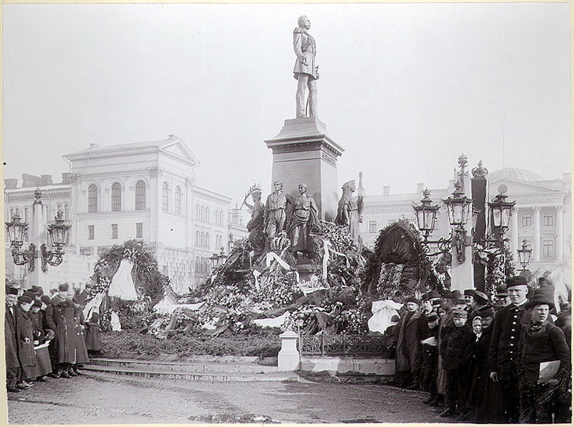 Alexander II:s staty i Helsingfors.