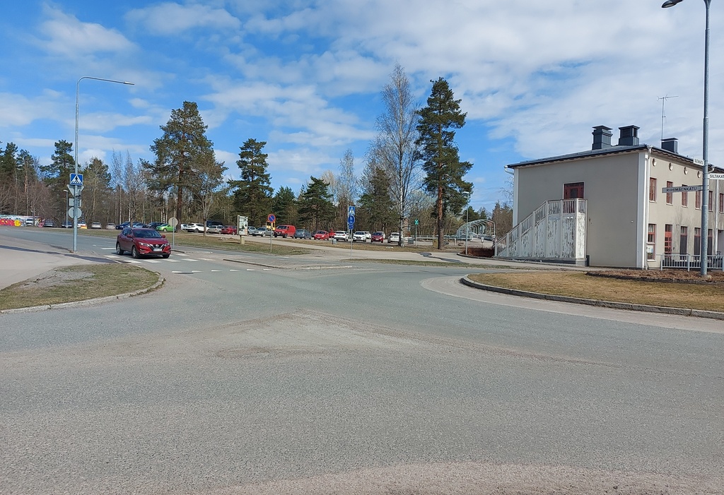 Kelloliike T:mi J. Rinne, Helsingin Pankki ja Ravintola Silta Siltakadulla rephoto