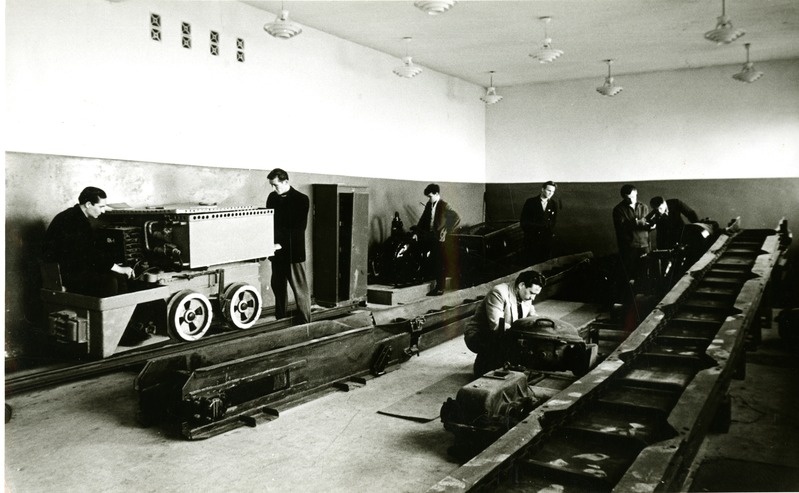 Mäetranspordi laboratoorium Kohtla-Järve Keemia-Mäetehnikumis