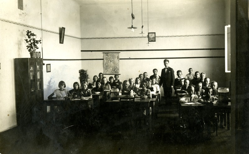 August Naaber Rakvere Õpetajate Seminaris V klassis