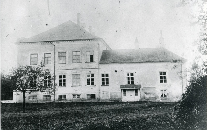 Kalvi mõis (Poeddes), vana härrastemaja u. 1900. V. - Nigula khk