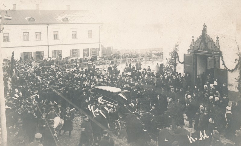 Rakvere, Julius Johansoni matused