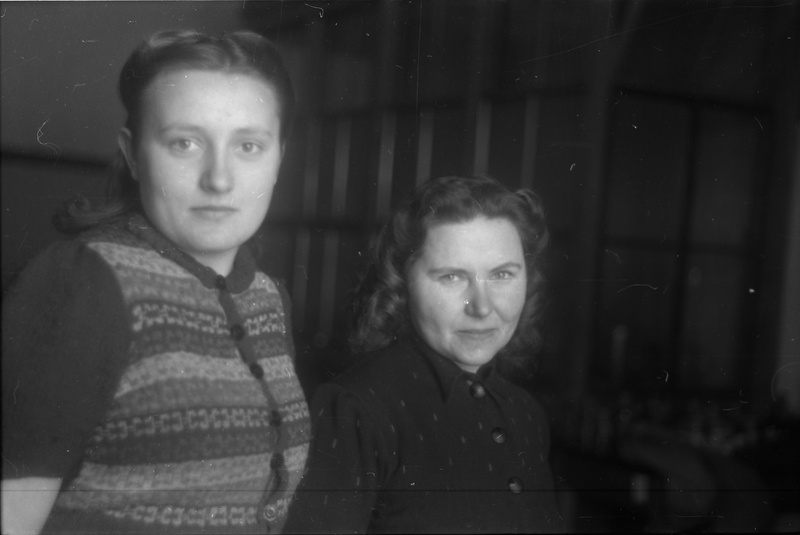 Emilia Post ja anorgaanilise keemia kateedri preparaator (1944-61) Elvi Laul