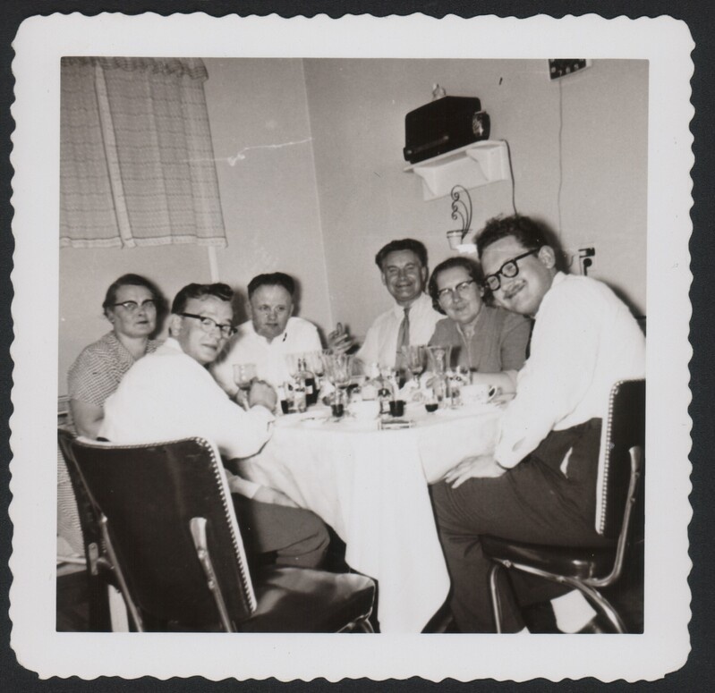 Foto. Perekond Leps Ameerika Ühendriikides. 1950.a.