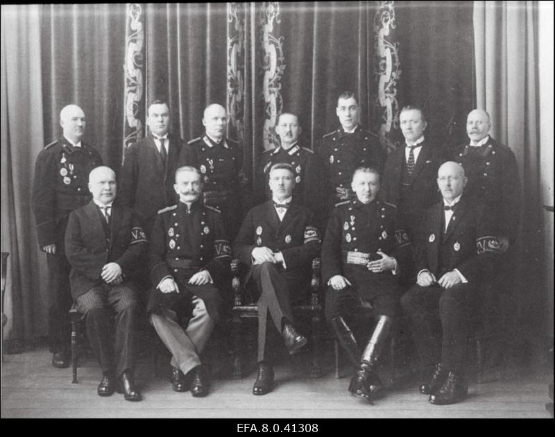 Tallinna Vabatahtliku Tuletõrje Seltsi juhatus 1926. aastal.