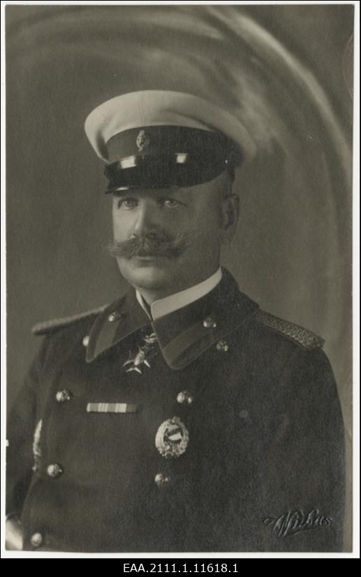 Wilhelm Ernst Alexander Spohr, eesti Võru tuletõrje esimees, portreefoto