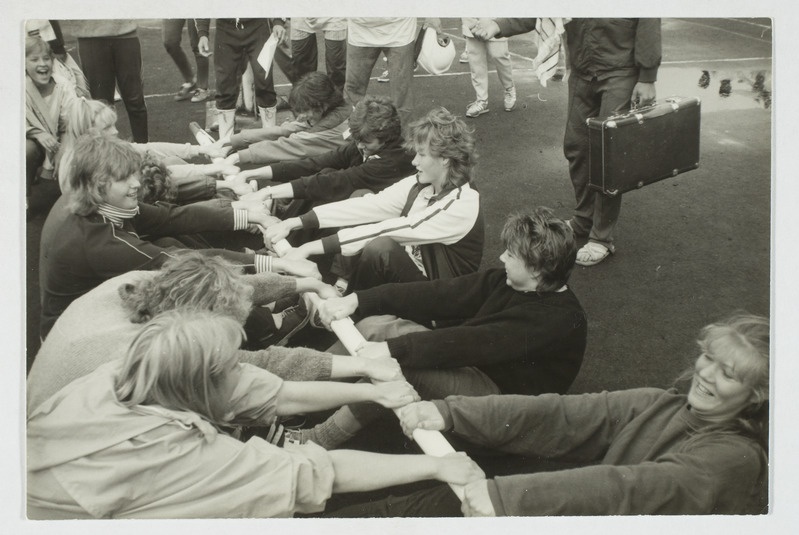 Spordivõistlus suvepäevade laagris