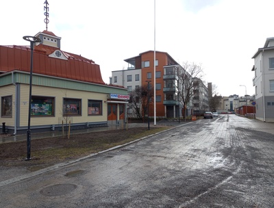 Kino Sampo Suokylässä. Kuva: Riihimäen kaupunginmuseo rephoto