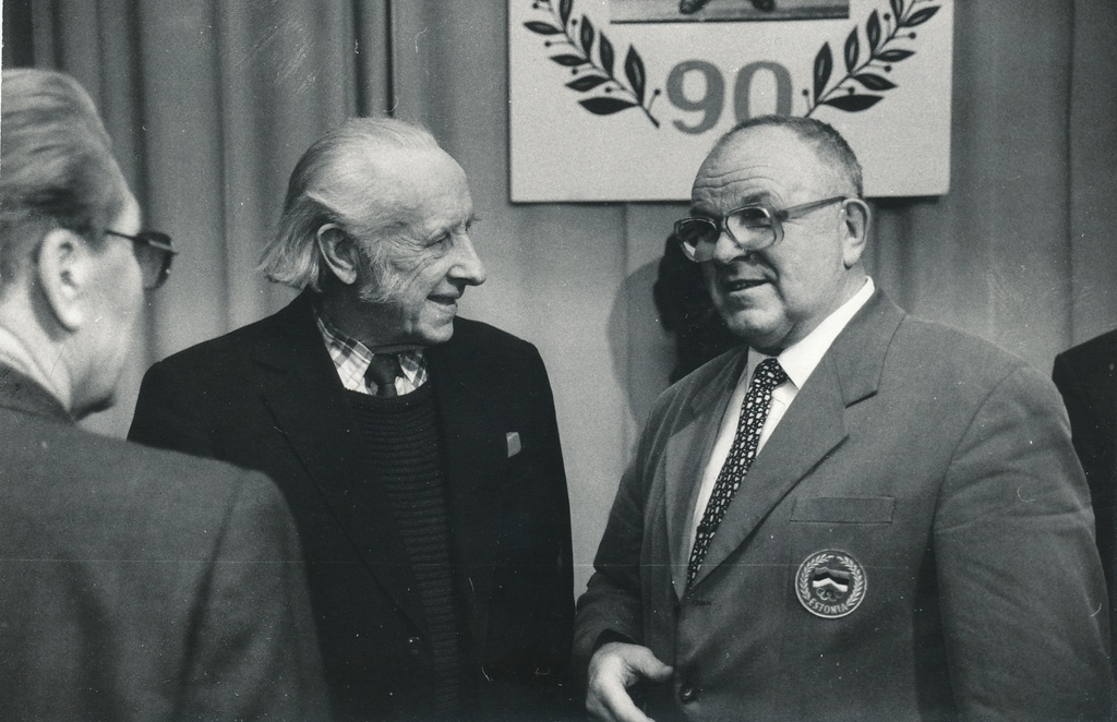 Näituse Olümpiasangar Kristjan Palusalu avamine