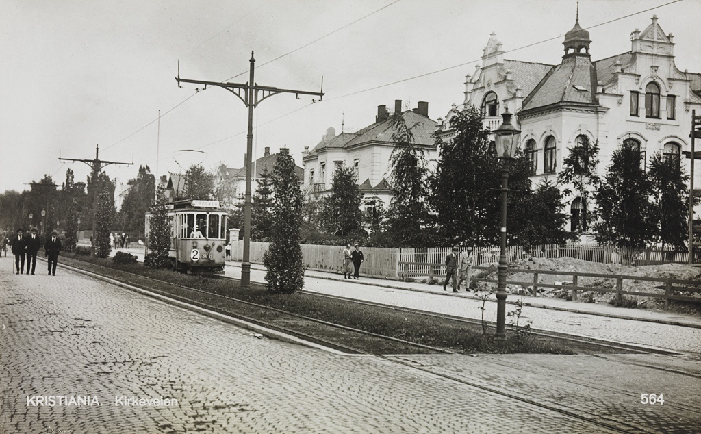 564. Kristiania. Kirkeveien