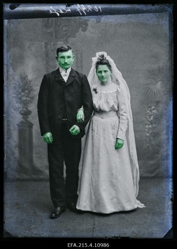 Noorpaar, Tõnis Kase abikaasaga.