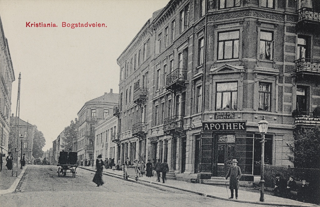 2608. Kristiania. Bogstadveien.