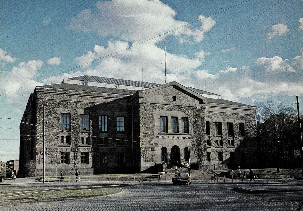 University Library i Oslo (siden 1999 Nasjonal Library), ca 1971