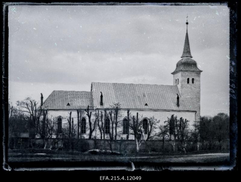 Vaade Viljandi Jaani kirikule.