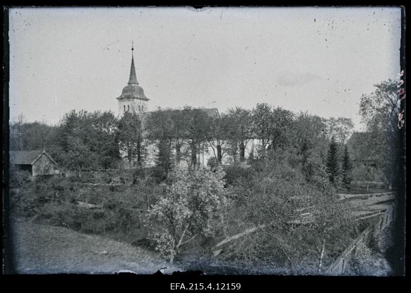 Vaade Viljandi Jaani kirikule.
