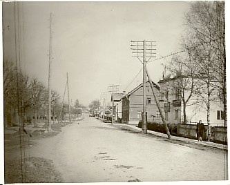 foto, vaade Pärnu t. Paides 1953. a.