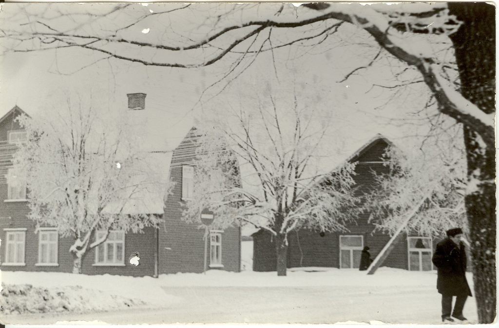 foto,  Pärnu tn. Paides 1960-ndatel a.