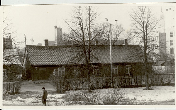foto, Paide Pärnu tänav 1986.a.
