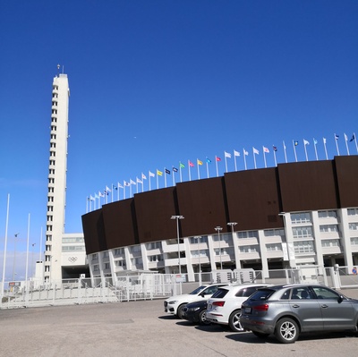 Olympiastadion.; negatiivi, filmi, mv rephoto
