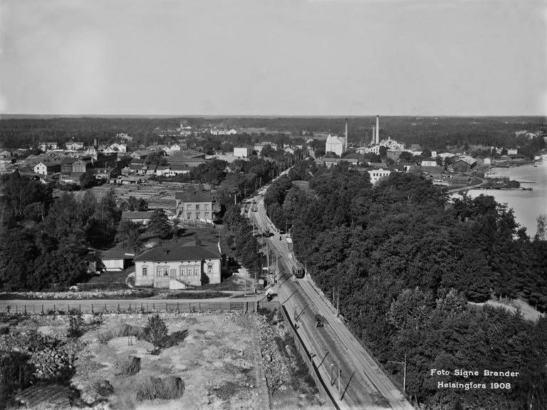 Panoraama Kansallismuseon tornista pohjoiseen