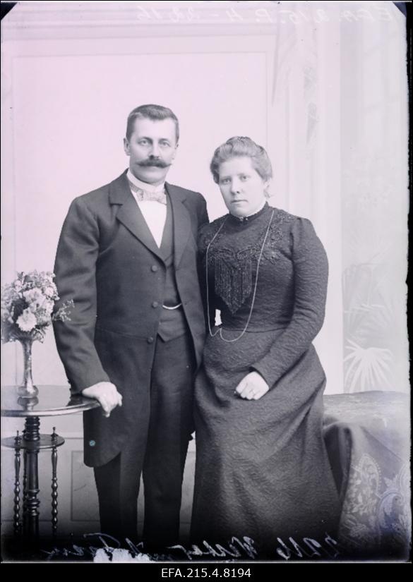 Abielupaar Wassar [Vassar, Vasar].