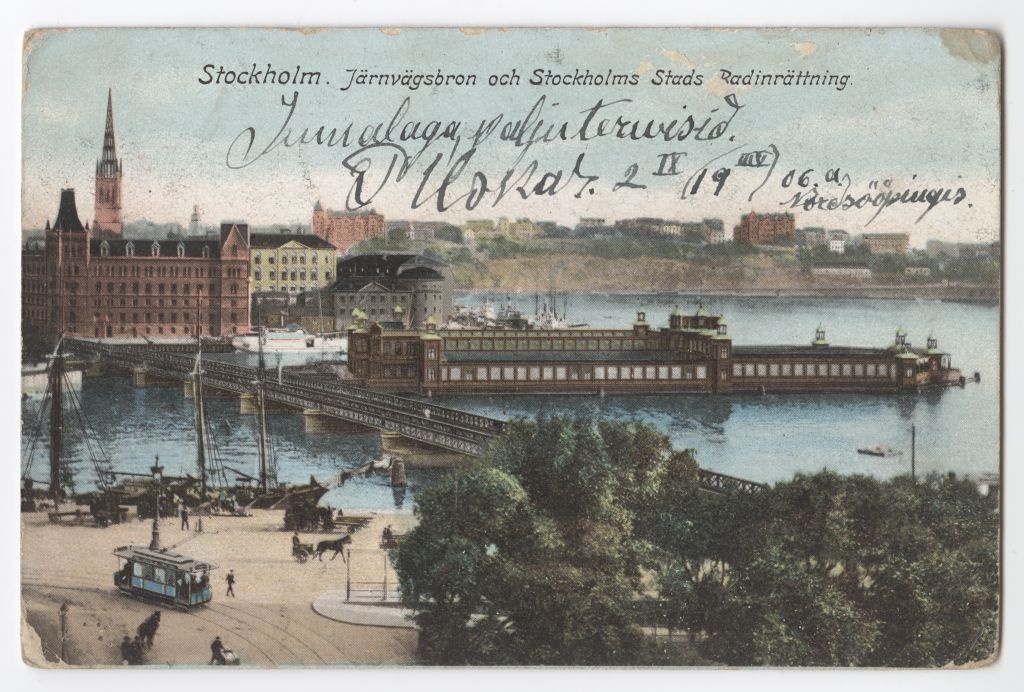 Stockholmi raudteesild ja raekoda