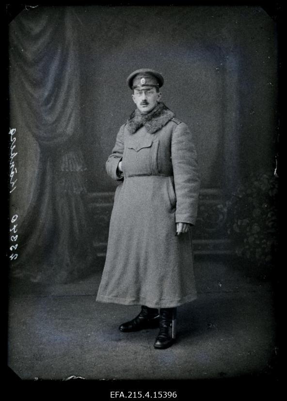 Sõjaväelane Könberg [Gönberg, Köönberg].