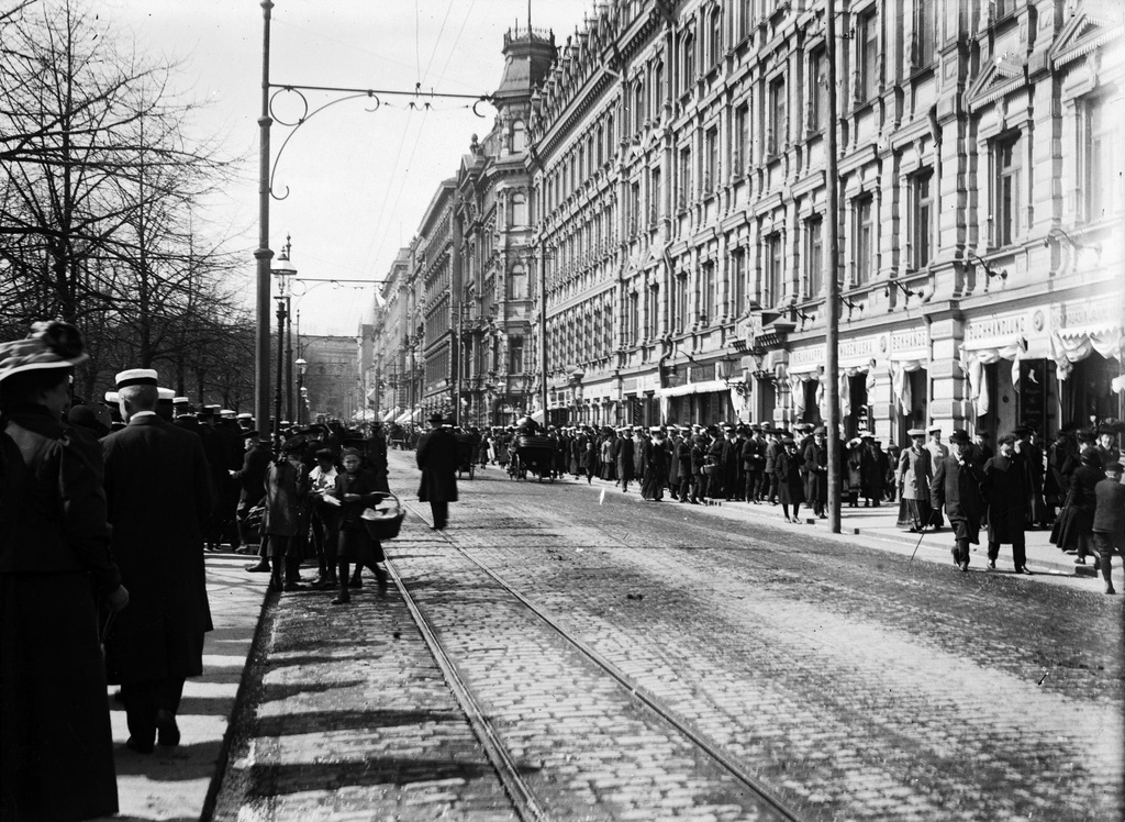 Norra Esplanaden. (1890-1910)