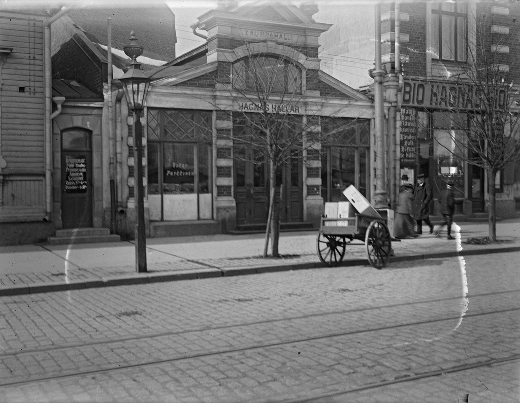 Hagnäs hallar. (1890-1910)