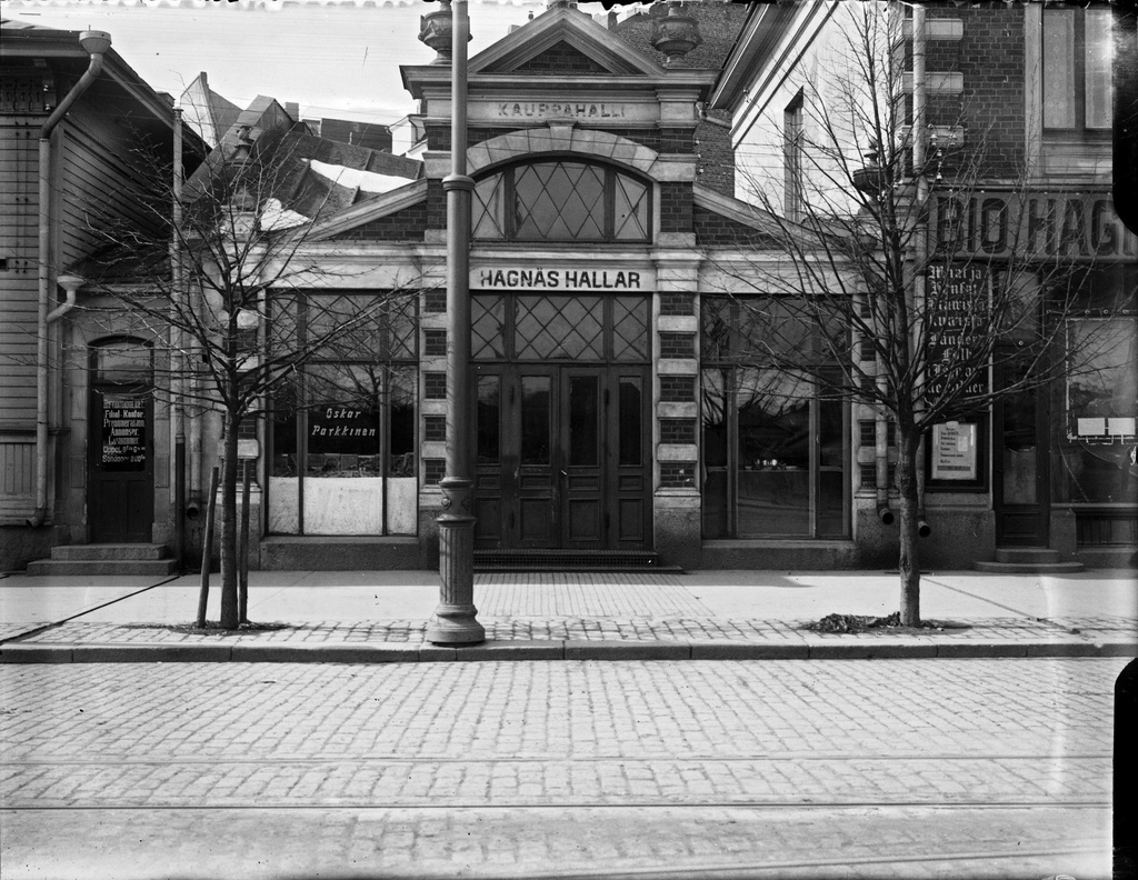 Hagnäs hallar. (1890-1910)