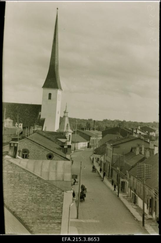 Vaade Rakvere linnale.