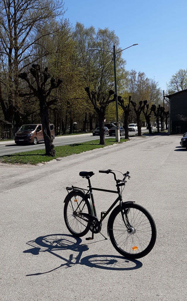 Tartu bicycler a. Leppikov (Laidma) rephoto