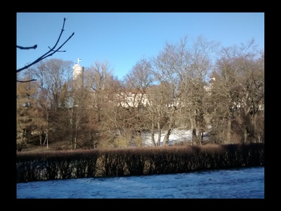 Toompea. Vaade Pikale Hermannile ja katedraalile. rephoto