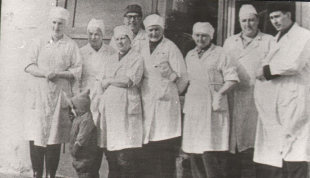 Haapsalu Piimatoodete Kombinaadi töötajad