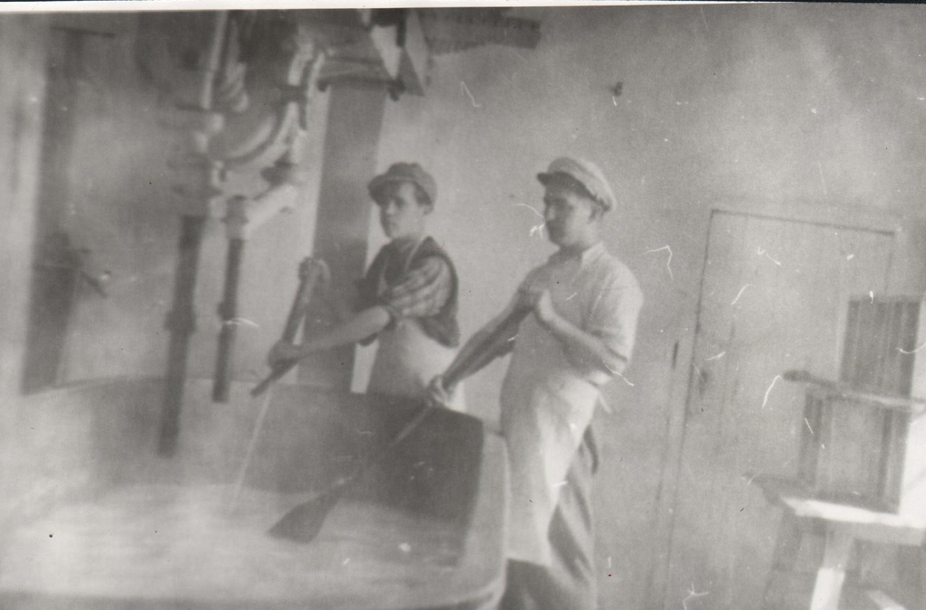 Juustu tegemine Pöides 50-ndate aastate alguses