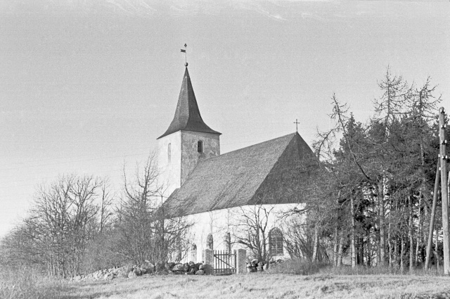 Hiiumaa. Reigi kirik.