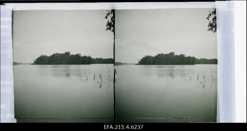 Vaade Pühajärve saartele.