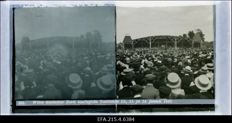 Vaade lauluväljakule VII üldlaulupeo ajal.