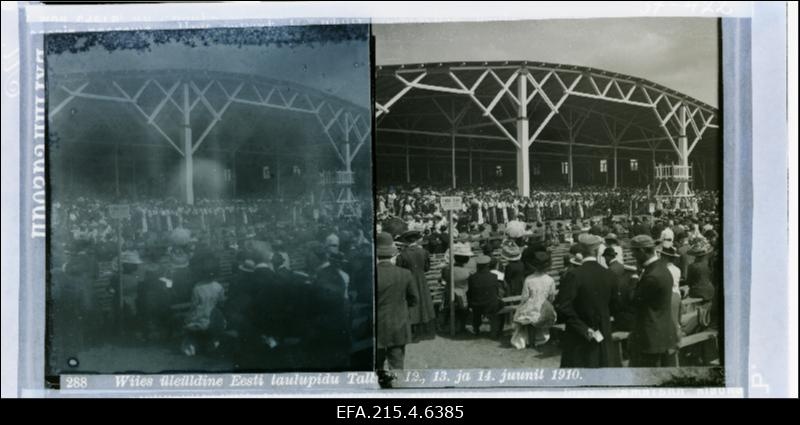 Vaade lauluväljakule VII üldlaulupeo ajal.