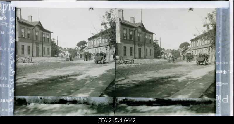 Vaade hotelli “Central” hoonele Haapsalus.