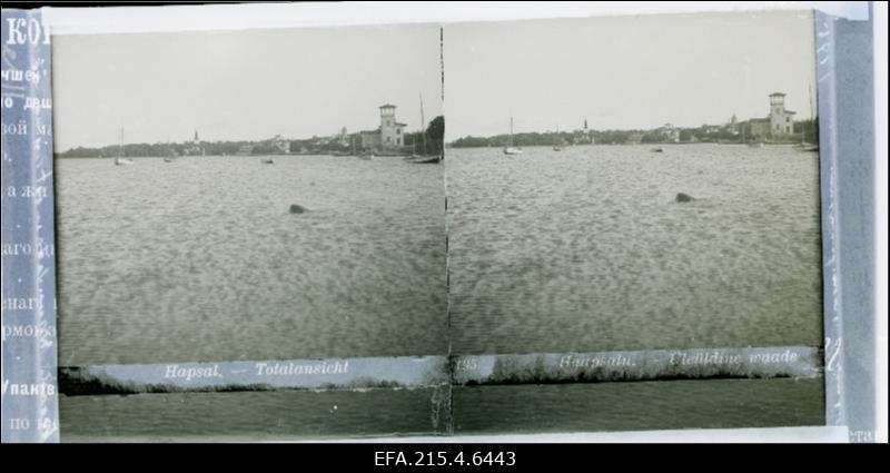 Vaade Haapsalu linnale mere poolt.