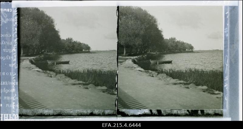 Vaade Vaiksele tänavale Haapsalus.