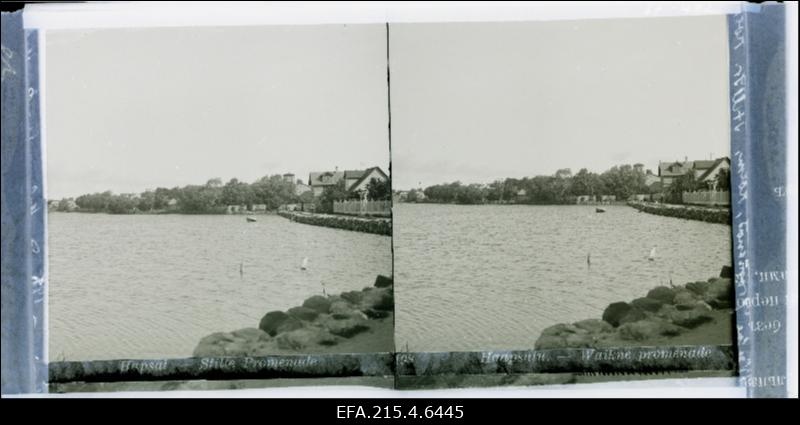 Vaade Vaiksele tänavale Haapsalus.