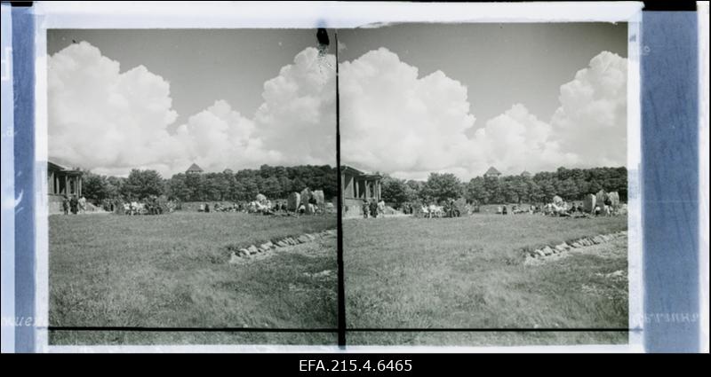 Vaade Kuressaare Rannapaviljonile.