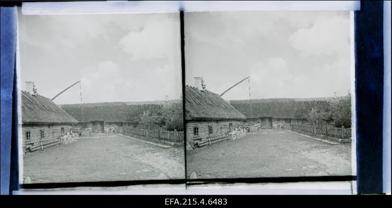 Põhja-Saaremaa taluõu.