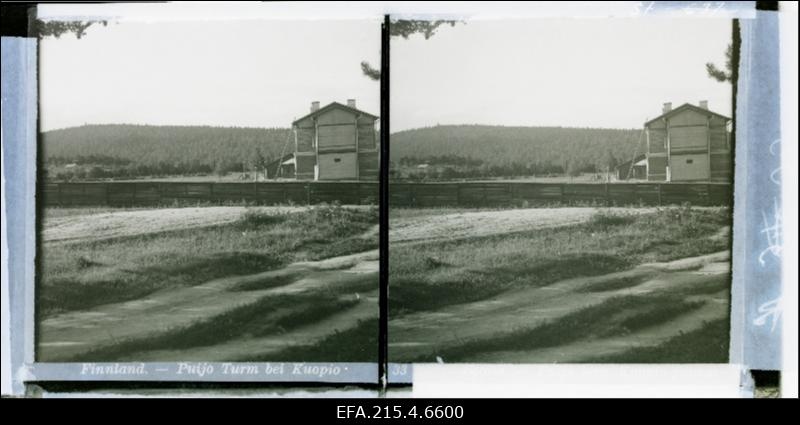 Vaade Puijo tornile Kuopios.