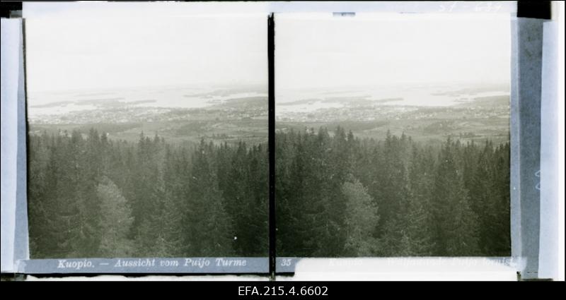 Kuopio ümbruse vaade.
